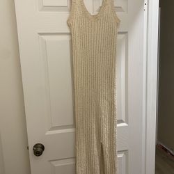 Ivory Knit Dress