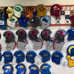 Metal Football Helmets