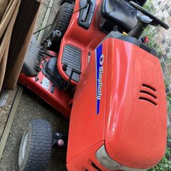 Simplicity Regent 22 HP V-twin Engine And 44” Deck Riding Lawn Mower