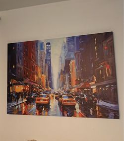NYC Canvas Portrait
