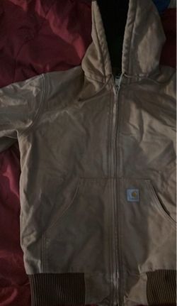 Carhartt Hooded Zip-Up Work Jacket