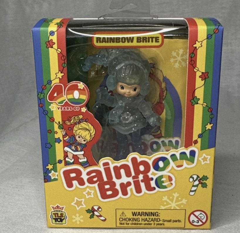 New RARE Holiday Rainbow Brite Cheebee CHASE Figure By TLS Toy! 40th Anniversary