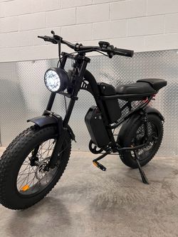 48V/750/1000W Electric E-Bike/Dual Batteries/30mph/30-60 Miles Range 