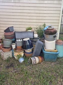 Various Size Flower Pots