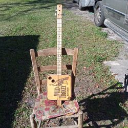Cigar Box Guitar 3string Acoustic/Electric