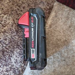 Milwaukee red lithium 2.0 Battery