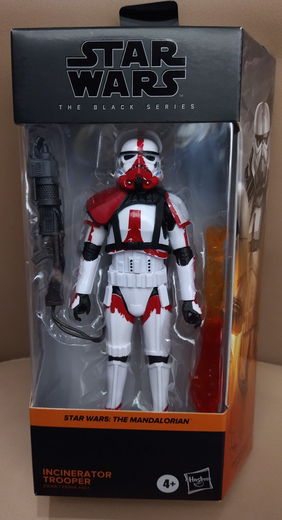 Star Wars Incinerator Trooper Black Series 6 Inch Action Figure (The Mandalorian)