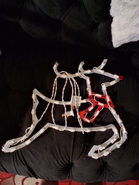 Christmas Lighted Raindear