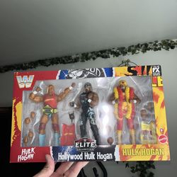 wwe hulk hogan 3 figure pack