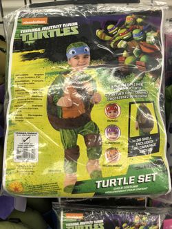 Turtle set Halloween costume toddlers