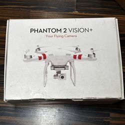 DJI Phantom 2 Vision Plus Drone PV331 With Remote, 2 Batteries, & Range Extender