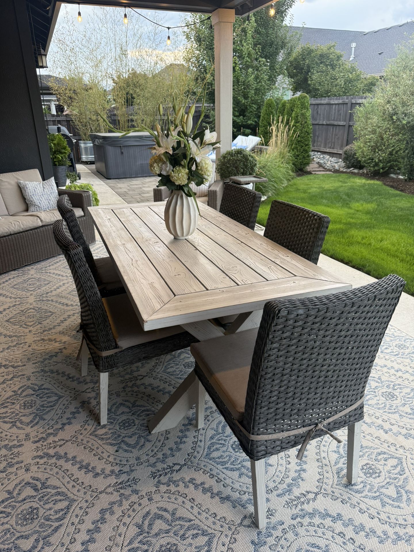 6 Piece Outdoor Dinning Set