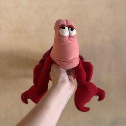 Vintage Walt Disney Sebastian The Crab Plush  