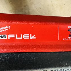 Milwaukee M18 FUEL 2-Tool Combo Kit, model 2897-22, which features a 1/2 in. Hammer Drill/Driver and a 1/4 in. Hex Impact Drive case only