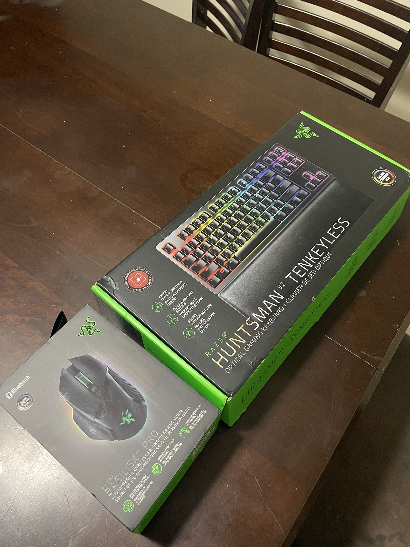 Huntsman Razor Mouse Razer Ultimate Mouse And Razer Huntsman V2 Tenkeyless for Sale in ...