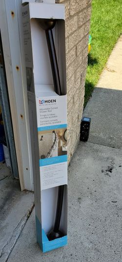 Moen Adjustable Curved Shower Rod