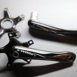 Specialized S-Works Carbon Fiber Crank Arms 172.5 BB30 with 130 & 110 BCD Spiders