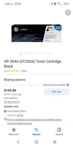 Hp Color Laser Jet Blank Ink Cartridge CC530A Colorsphere H