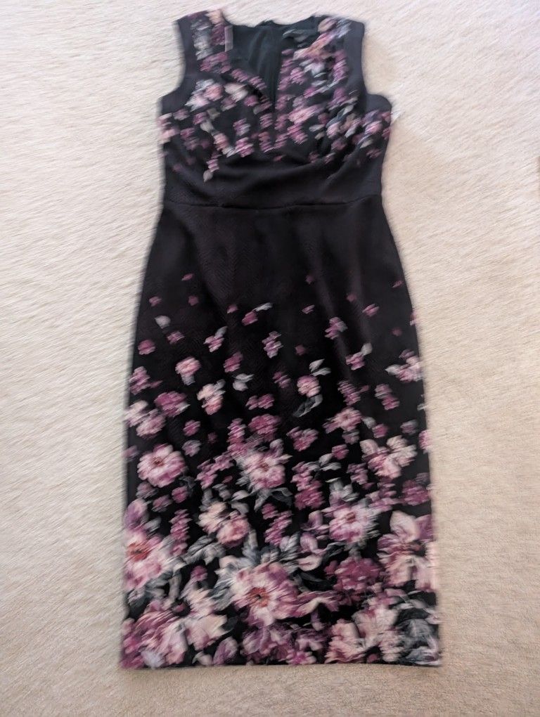 Floral Sleeveless Dress (New)