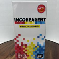 Incohearent Guess The Gibberish Card Game The Spicier Edition