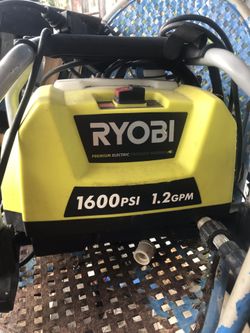 Ryobi pressure washer