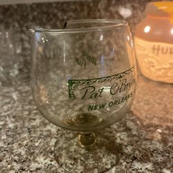 Vintage Pat O’briens Glass   New Orleans 