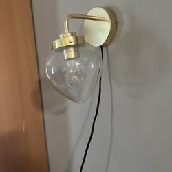 IKEA Gold Wall Sconces - Set of TWO
