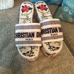 Faux Christian Dior Wedges