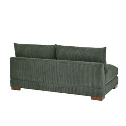 Brand New Corduroy Sofa in Green