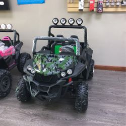 Kids Camouflage Ride On With Built In Screen🎉🎉