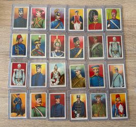 1910 ATC Military Series Tobacco T7 (34 cards)