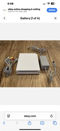 Nintendo WII Game System With Extras Like New