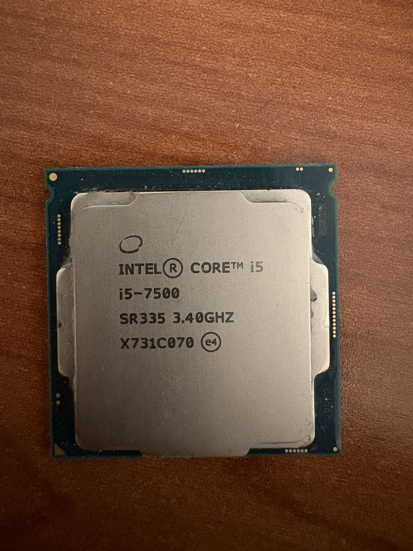 Intel Core i5 7500