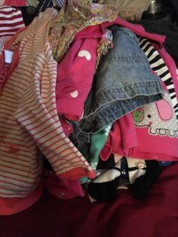 Bundle of baby girl clothes 0-9 months