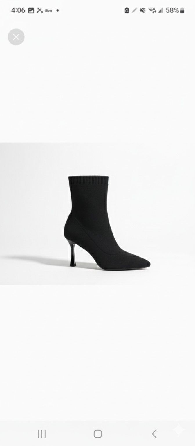 Black High Heel Boots