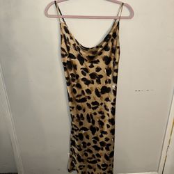 Cheetah Slip Dress