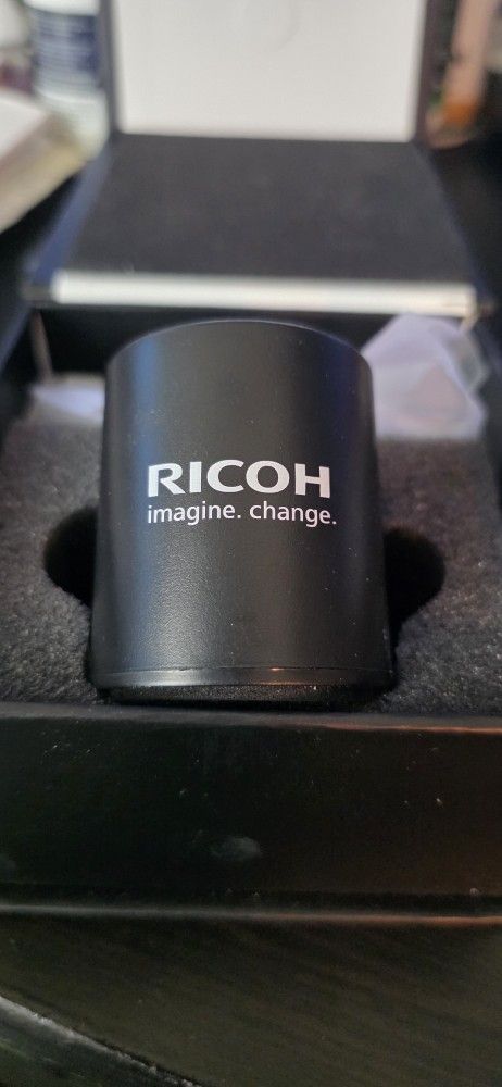 RICOH Vision Bluetooth Wireless Black Portable Mini Speaker.