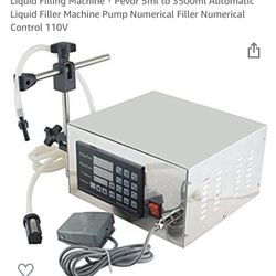 BRAND NEW Auto numeric filling machine