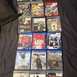 PS4 & PS3 Games 5-10$ Each 