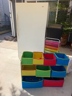 Free toys, freezer and stuff