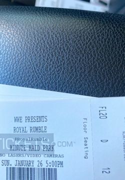 Royal Rumble Floor Seats