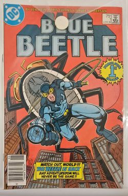 1st issue Blue Beetle comic book (1986)
