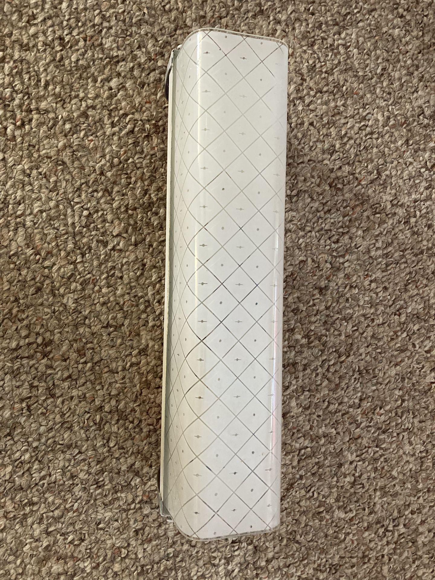 Wall Light: Frosted Glass, 16” Long, EC