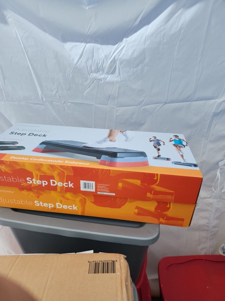 step deck exercise kit