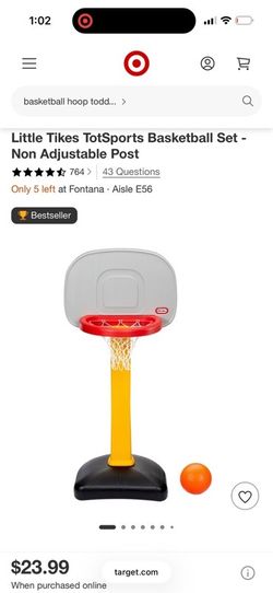 Little tikes basketball