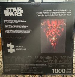 Star Wars Darth Maul 1000-Piece Exhibit Series Puzzle