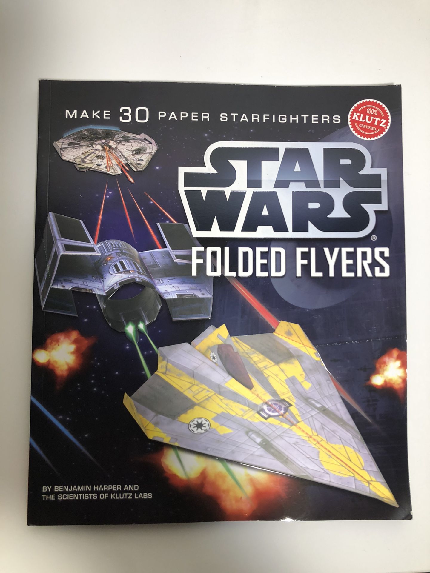 Star Wars folded flyers book