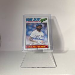 Vladimir Guerrero Jr. Autographed Baseball Card