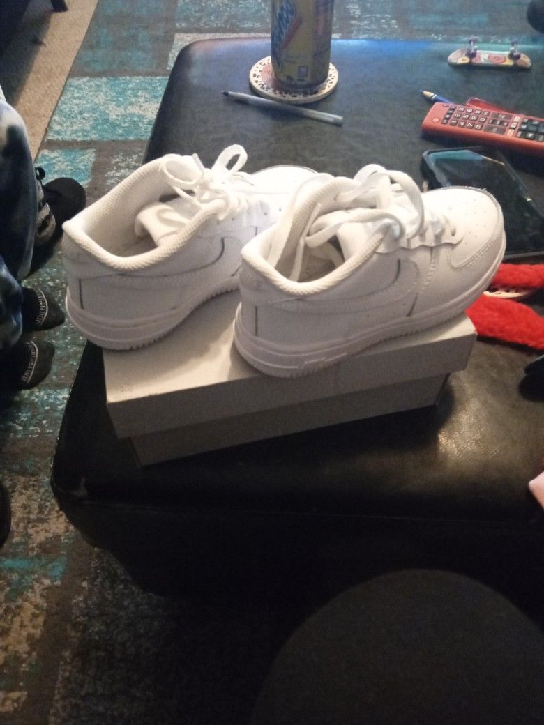 White Nikes