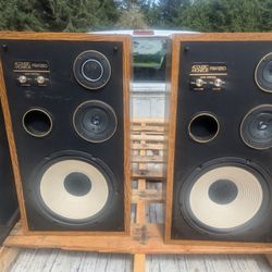 ACOUSTIC MONITOR SPEAKERS. Model PSM-1250. 